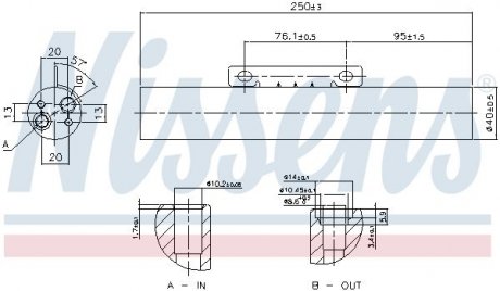 Осушувач кондиціонера RENAULT NISSENS 95621