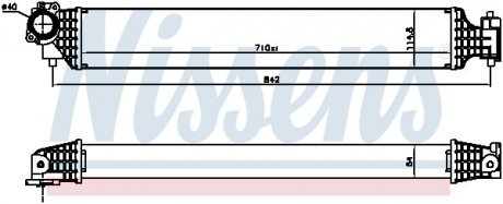 INTERCOOLER HONDA CIVIC X 16- NISSENS 961527