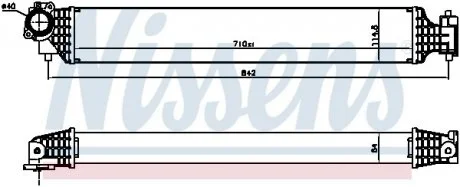 Інтеркулер HONDA CIVIC X 1.0/1.5 08.16-12.22 NISSENS 961527