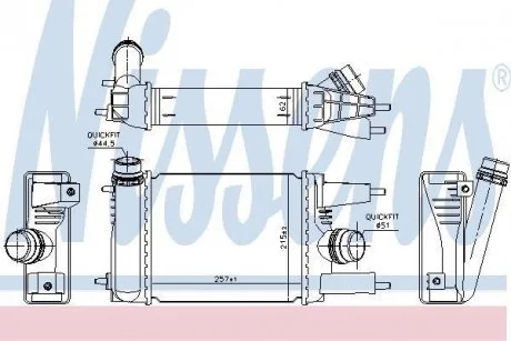 Вентилятор (комплект) NISSENS 96153