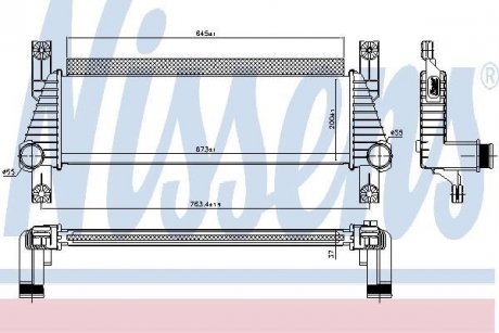 Вентилятор (комплект) NISSENS 96222