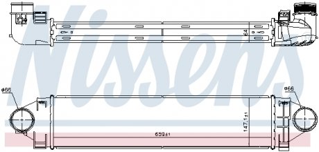 Інтеркулер FORD S-MAX/MONDEO/GALAXY 2,2TDCI 10- NISSENS 96368