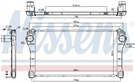 Интеркулер NISSENS 96401