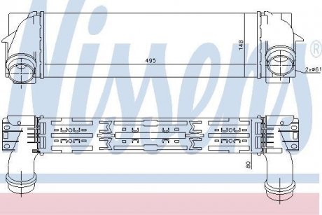 ІнтеркулерX3 F25 10-.. NISSENS 96440