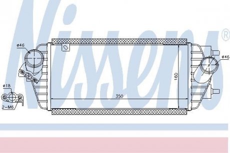 Інтеркулер NISSENS 96456 (фото 1)