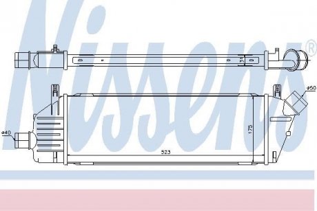 Інтеркулер NISSENS 96578 (фото 1)