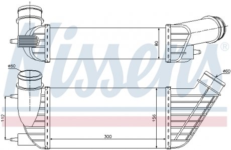 Интеркулер NISSENS 96609