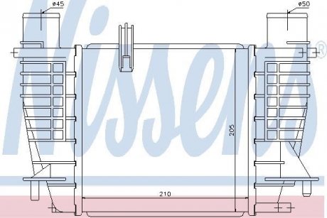 Інтеркулер NISSENS 96645