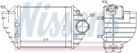 Радіатор NISSENS 96690