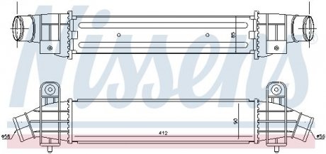 Радиатор NISSENS 96702