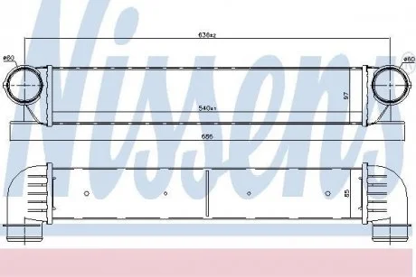 Інтеркулер NISSENS 96726