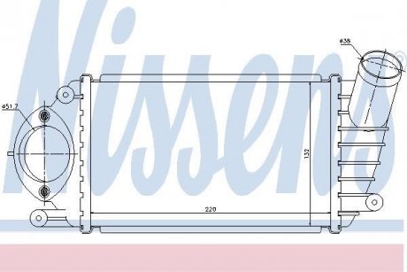 Інтеркулер NISSENS 96794 (фото 1)