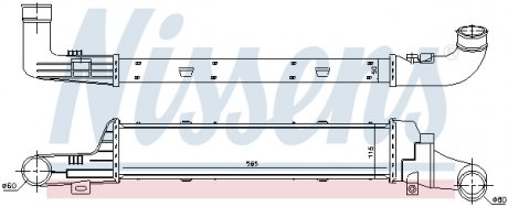 Інтеркулер NISSENS 96861