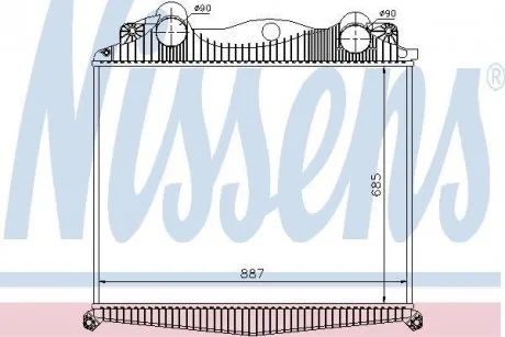 Інтеркулер NISSENS 97015
