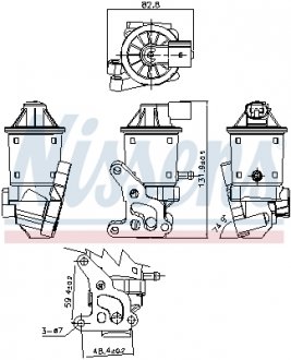 Клапан обратный SEAT VW NISSENS 98152