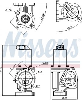 Клапан обратный HYUNDAI KIA NISSENS 98167