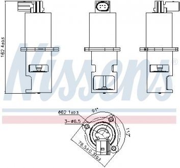 Клапан обратный NISSAN RENAULT NISSENS 98172