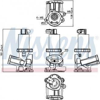 Клапан зворотній ALFA ROMEO FIAT OPEL NISSENS 98210