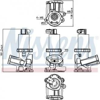 Клапан обратный ALFA ROMEO FIAT OPEL NISSENS 98210
