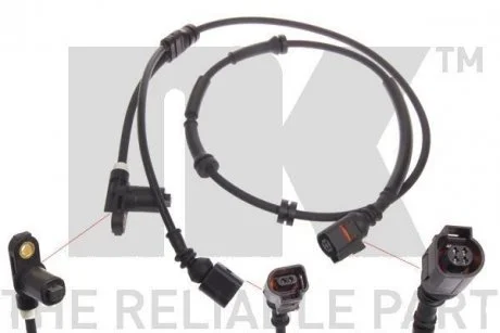 Фото датчик частоты вращения колеса NK 292528 Датчик частоты вращения колеса NK 292528