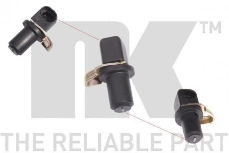 Фото 1 - датчик частоты вращения колеса NK 295002 Датчик частоты вращения колеса NK 295002 (фото 1)