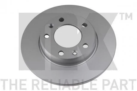 Диск гальмівний (задній) Peugeot 308 13 (249x10) (з покриттям) (повний) NK 313748