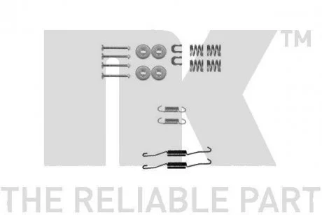 Монтажний набір гальмівних колодок NK 7945778