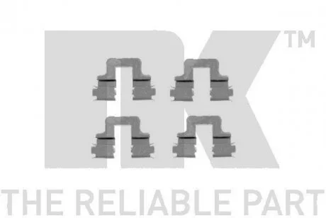 Гальмівні колодки (монтажний набір) NK 7947606