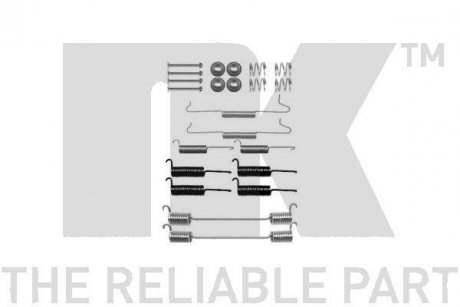 Монтажный набор тормозных колодок NK 7947648