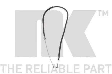 Трос тормозной L= 1390/1075 NK 901970