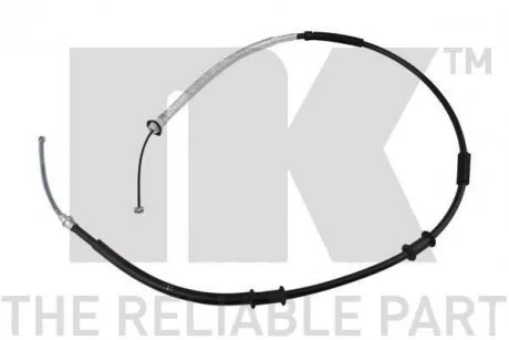 Фото трос тормозной задний левый L= 1674/1374 NK 9023133 Трос тормозной задний левый L= 1674/1374 NK 9023133