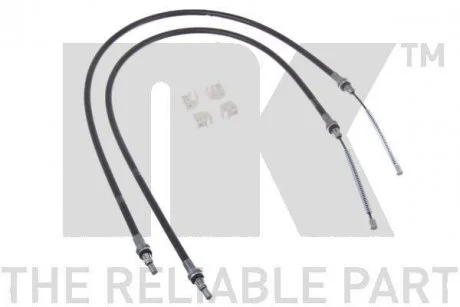 Фото трос гальмівний L= 990/805 NK 903363 Трос гальмівний L= 990/805 NK 903363