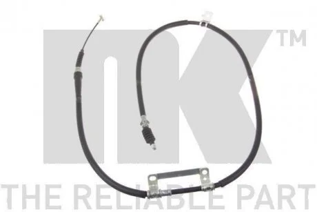 Трос тормозной левый L= 1670/1405 NK 903512