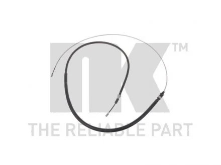 Трос тормозной L= 2220/1235 NK 9039106