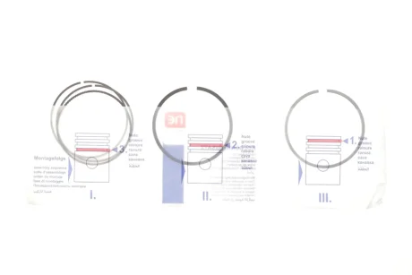 Кільця поршневі NPR 120 035 0009 00