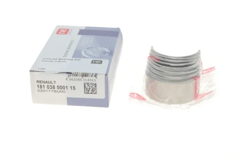 Вкладыши шатунные NPR 181 038 0001 15