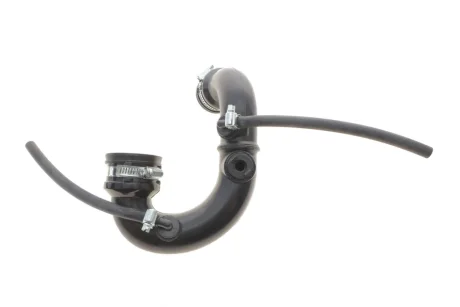 Шланг інтеркулера (середн, діаметр 40,5/41мм, довжина 370мм, чорний, в зборі) DACIA LOGAN, LOGAN MCV, RENAULT CLIO II, CLIO II/HATCHBACK, CLIO III, KANGOO, KANGOO EXPRESS, LOGAN I 1.5D/1.9D 02.00- NRF 166393