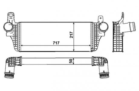 Інтеркулер NRF 30466