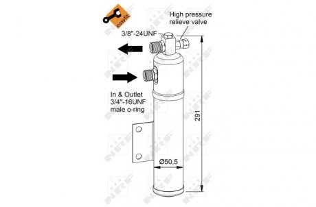 Осушитель, кондиционер NRF 33366