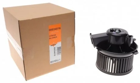 Вентилятор салону CITROEN XSARA PICASSO, PEUGEOT 206, 206+ 1.1-2.0D 08.98- NRF 34016