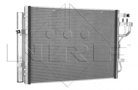 Радиатор кондиционера (с осушителем) NRF 350012