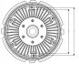 Вентилятор радіатора NRF 49722 (фото 1)