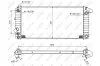 Радиатор, охлаждение двигателя NRF 50208 (фото 5)