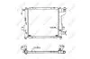 Радиатор, охлаждение двигателя NRF 50569 (фото 5)