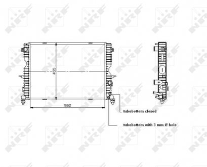 Радіатор NRF 509729