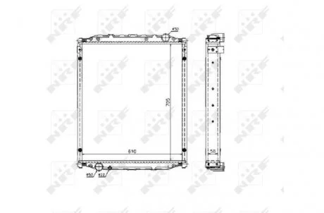 Радиатор NRF 51604