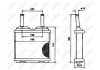 Радіатор пічки NRF 52113 (фото 2)