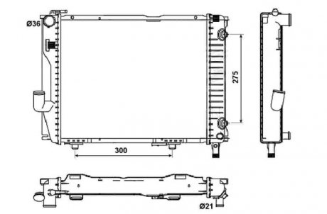 Радіатор NRF 53030