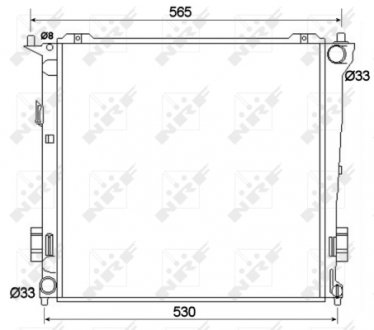 Радиатор NRF 53109