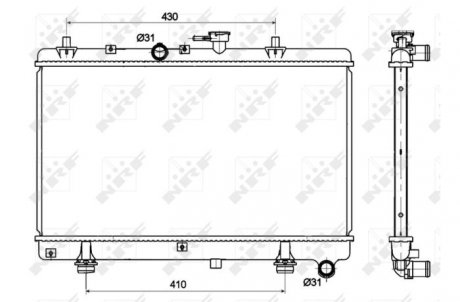 Радиатор NRF 53121